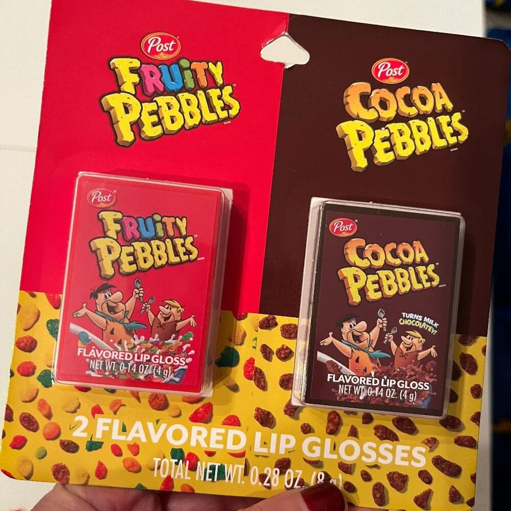 Lip Gloss‎ - Fruity Pebbles and Cocoa Pebbles Flavored (w/a/x)